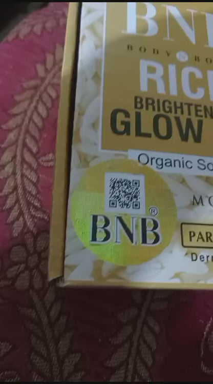 Bnb-Rice Extract Brightening Skincare Kit | Face Wash, Exfoliating Scrub & Hydrating Mask for Glowing Skin