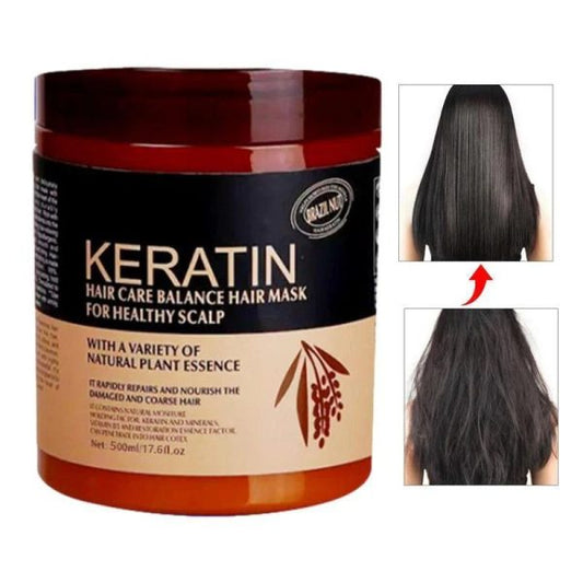 Keratin Hair Mask Treatment – Sealed Pack for Shiny, Healthy Hair (500ml)