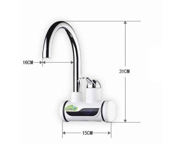 Electric Hot Water Heater Faucet – Instant Heating Tap for Kitchen, On-Demand Hot Water